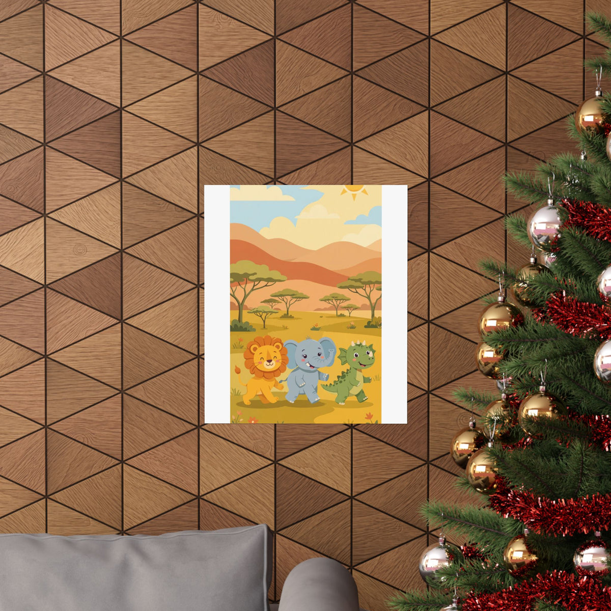 Safari Friends Poster