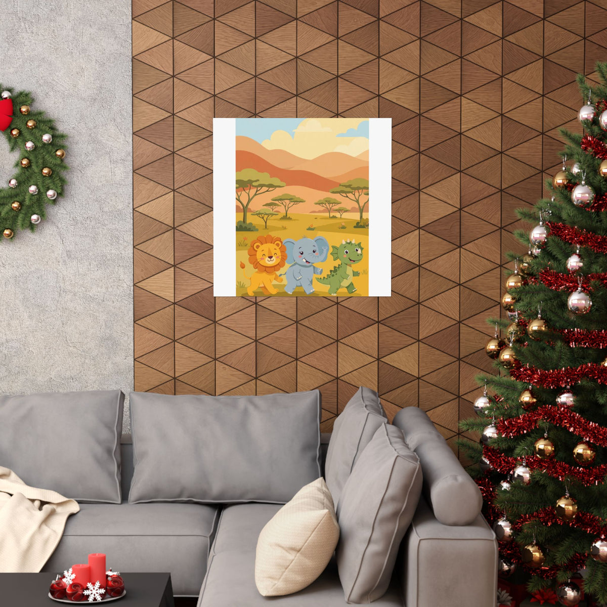 Safari Friends Poster