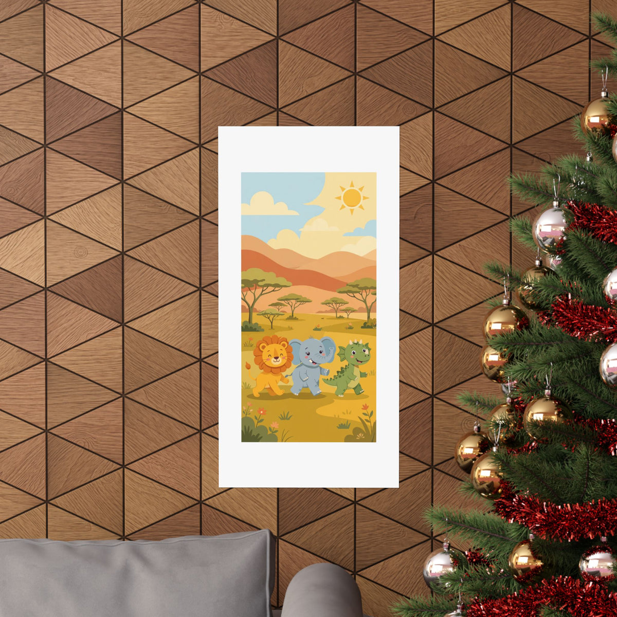 Safari Friends Poster