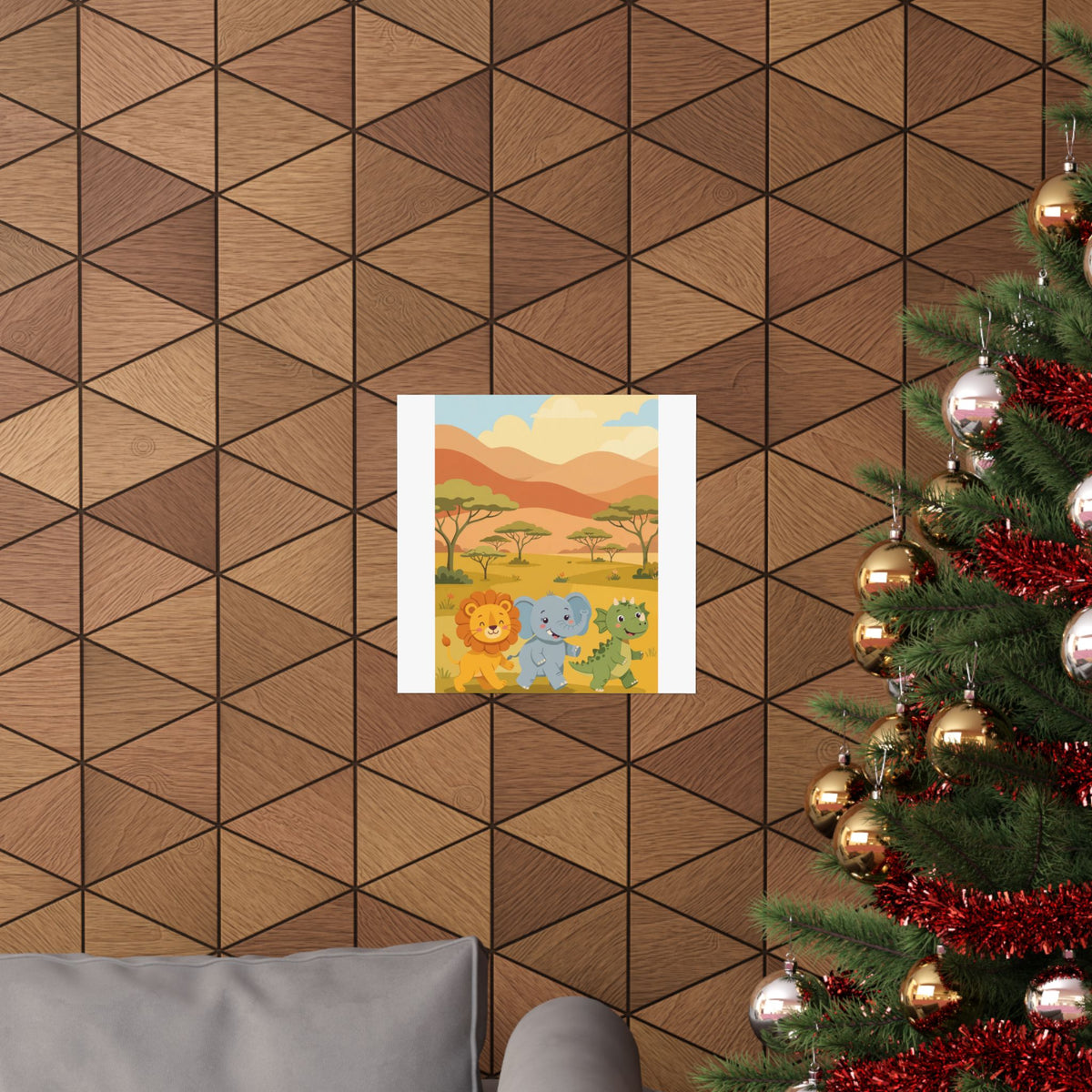 Safari Friends Poster