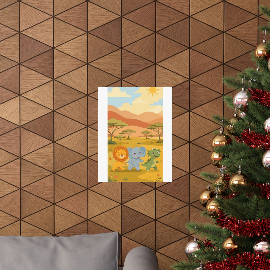 Safari Friends Poster