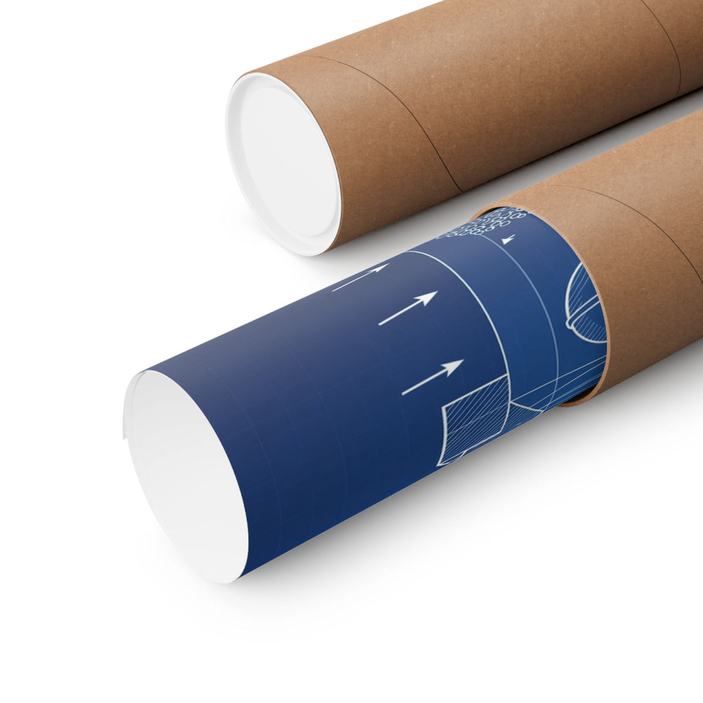 Sump Pump Blueprint Poster