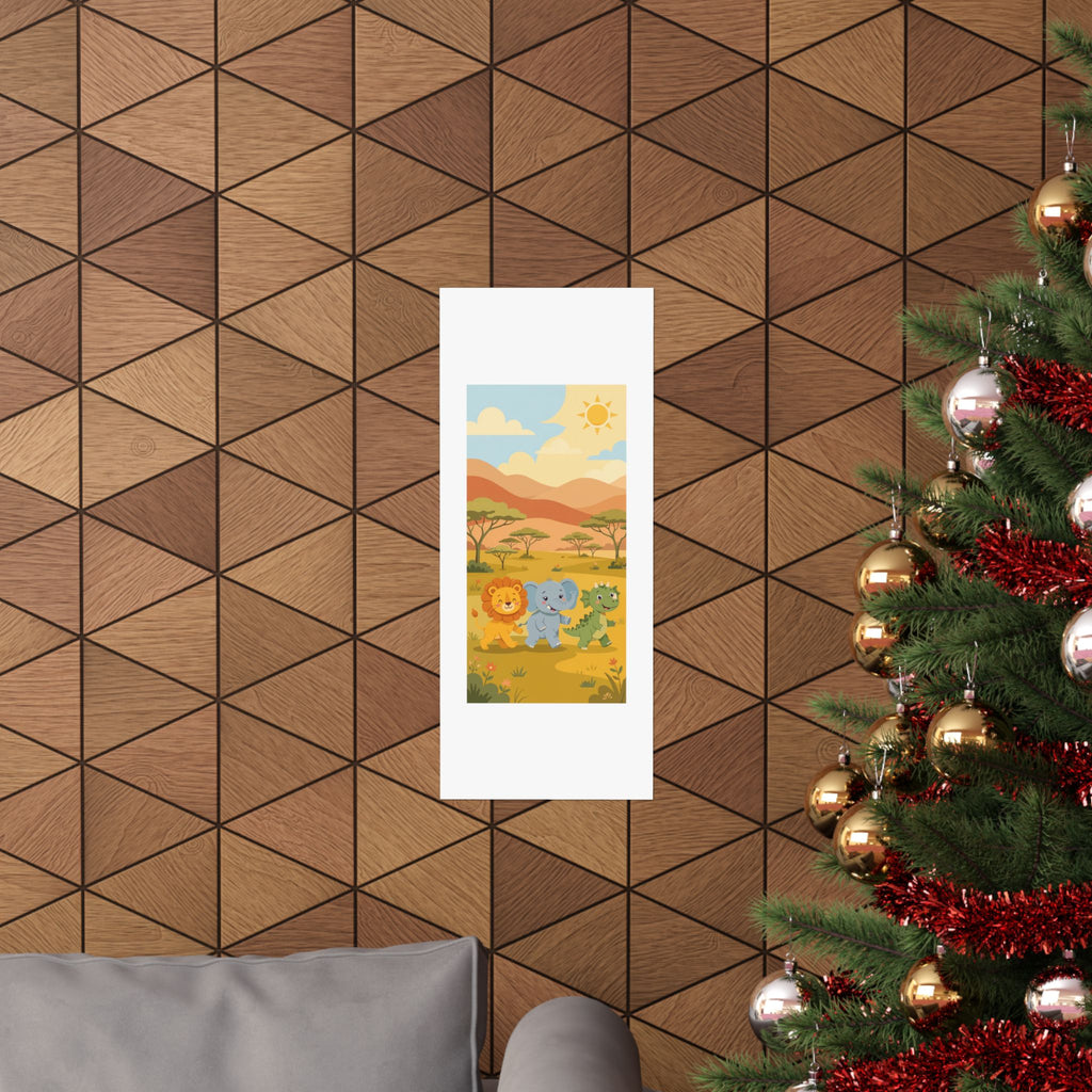 Safari Friends Poster
