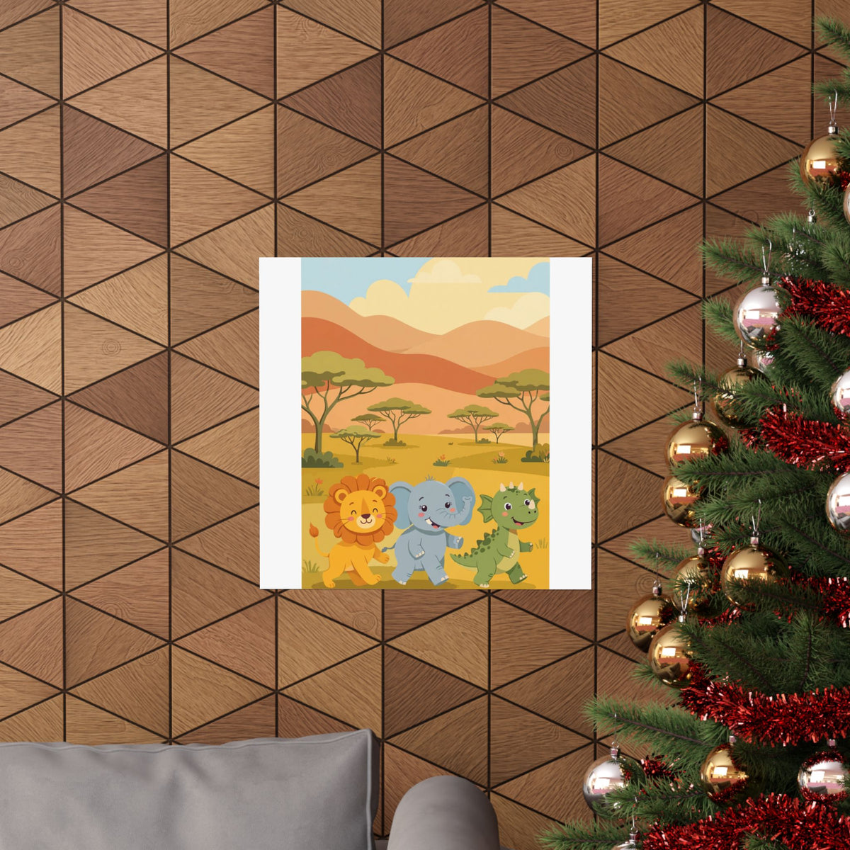 Safari Friends Poster