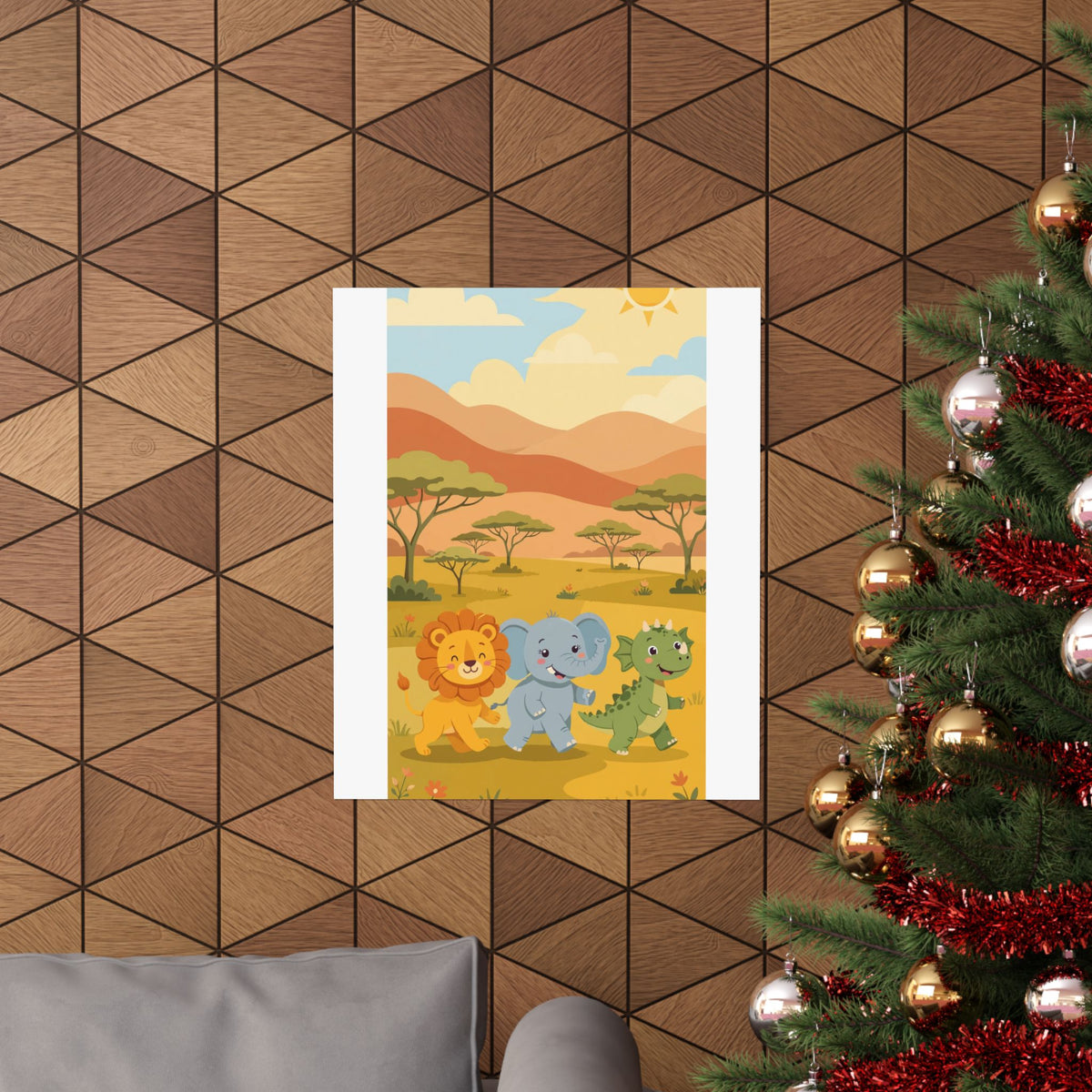 Safari Friends Poster