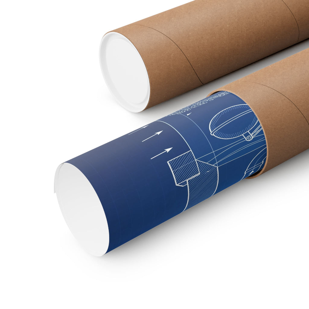 Sump Pump Blueprint Poster