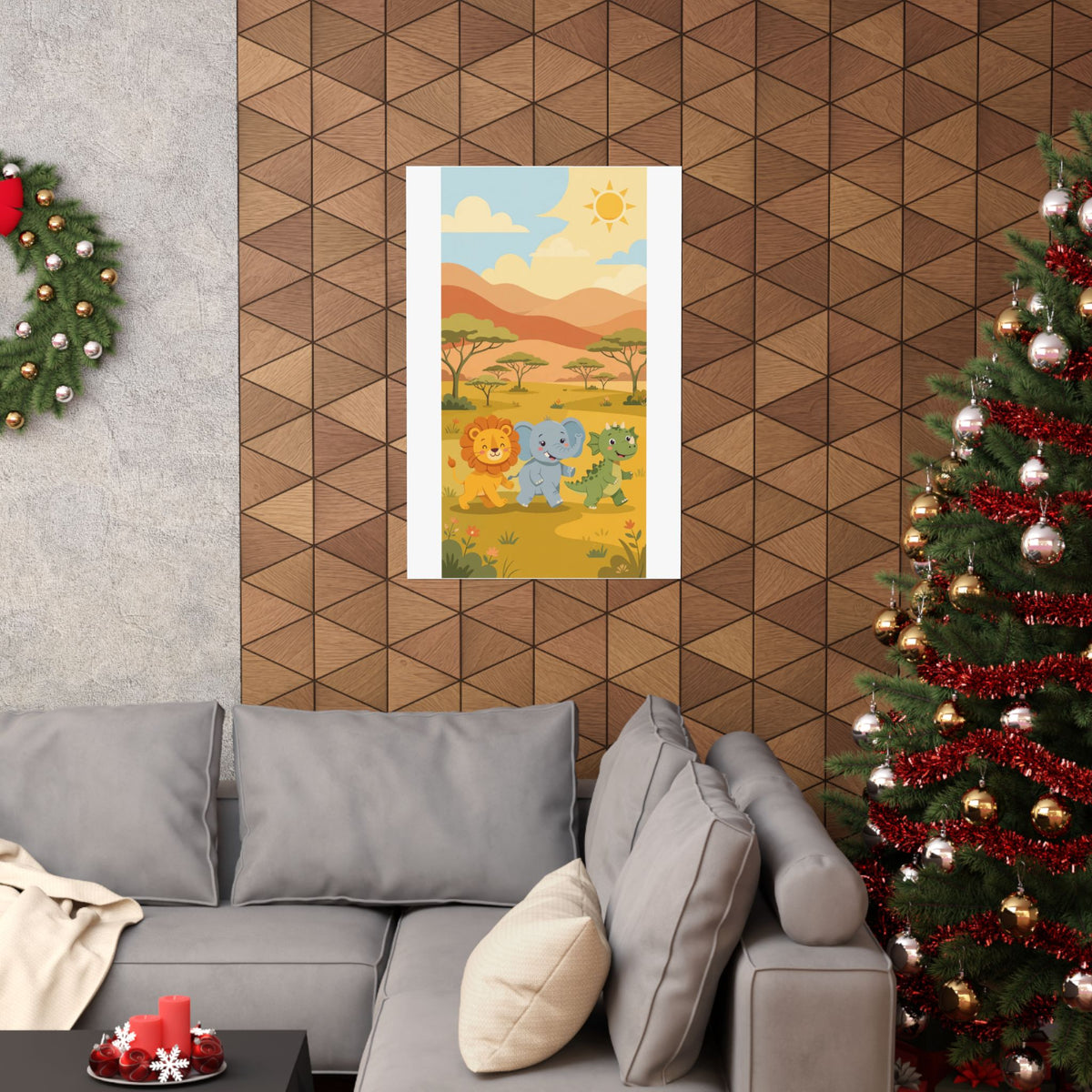 Safari Friends Poster