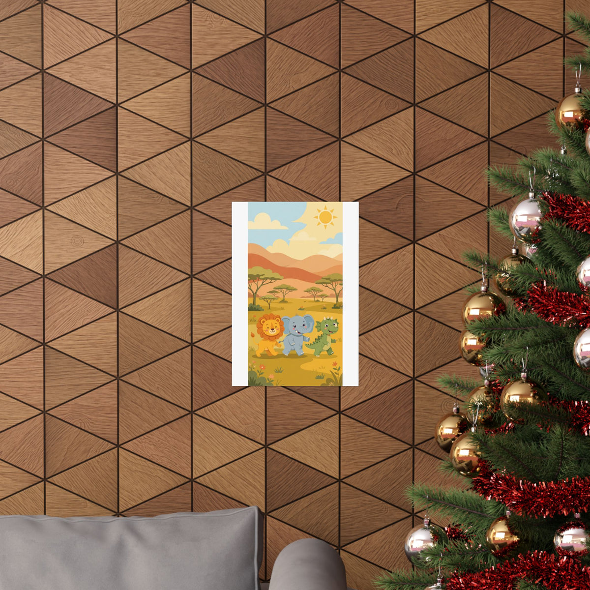 Safari Friends Poster