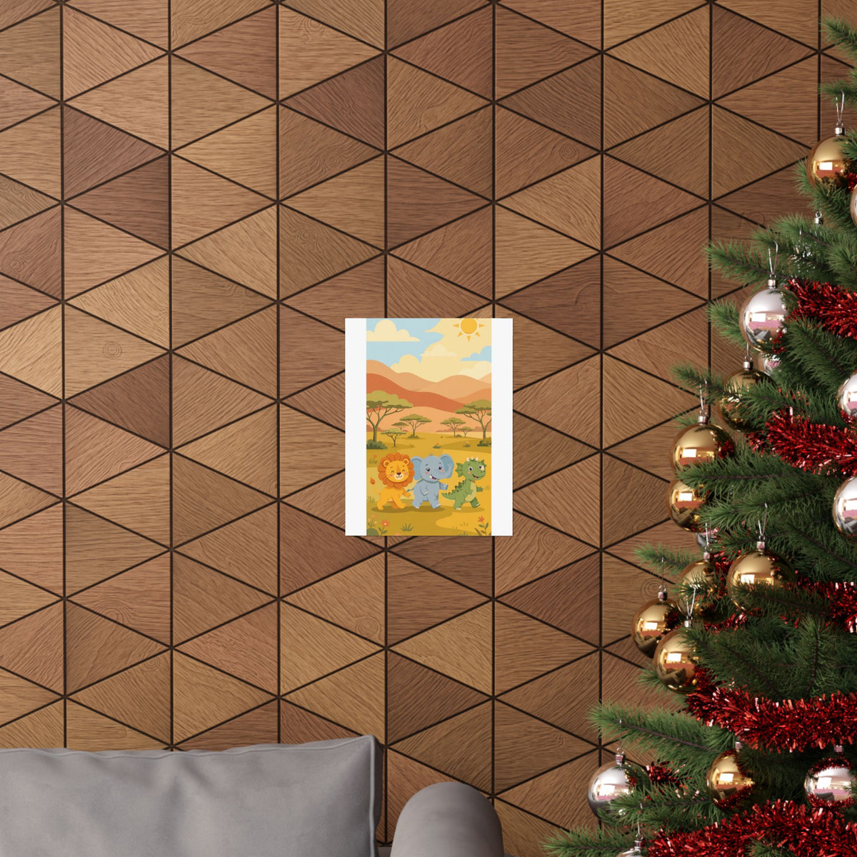 Safari Friends Poster