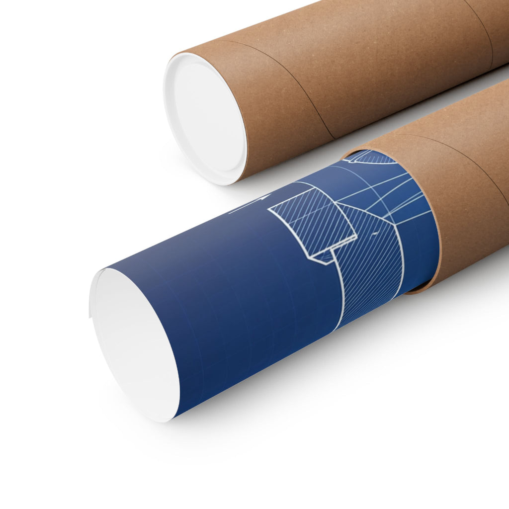 Sump Pump Blueprint Poster
