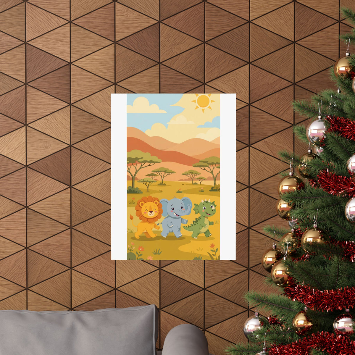 Safari Friends Poster