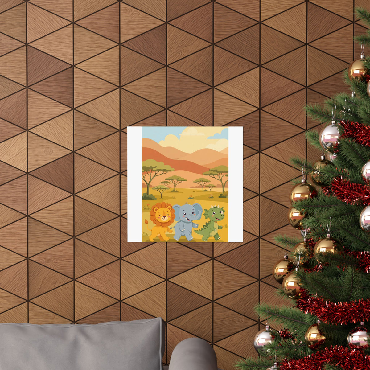 Safari Friends Poster