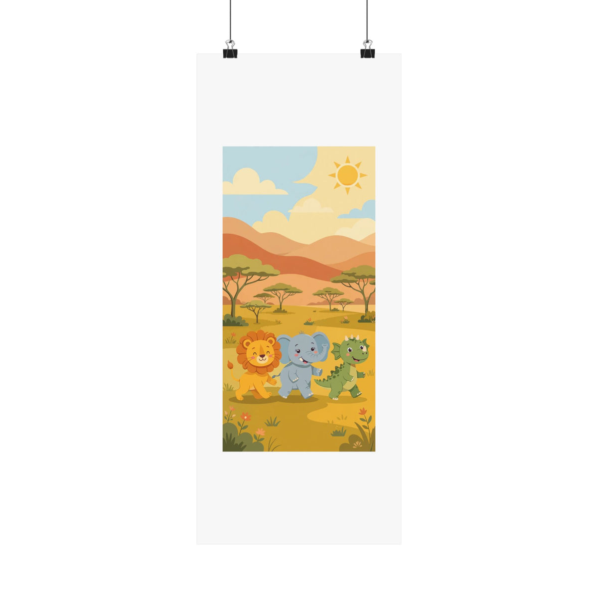 Safari Friends Poster